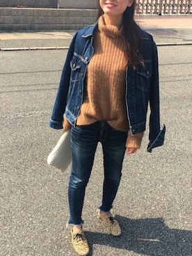 「Ungrid（アングリッド）のアイテム（ドレスシューズ）」を使った、l82.さん（レディース・155cm）の冬コーディネート