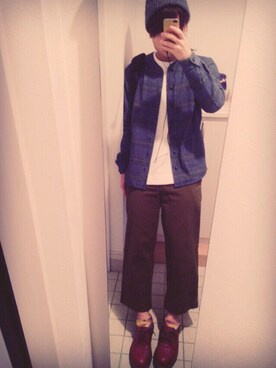 SHINさん(メンズ・172cm)の冬コーディネート