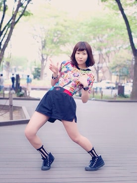 りゅんまゆぺれすとろいかさんのコーディネート