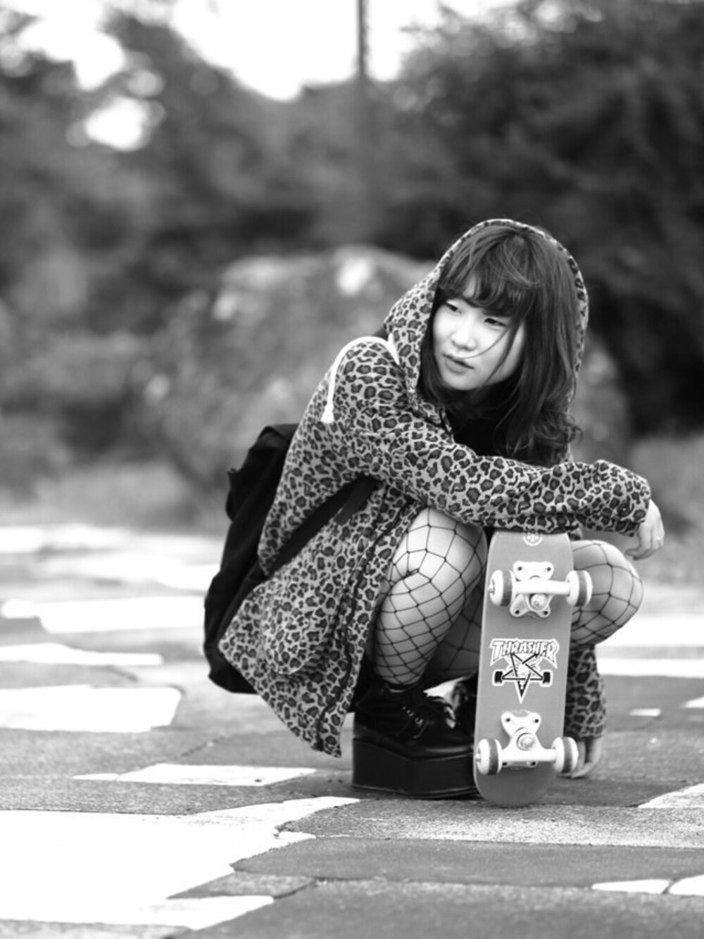 「WEGOのアイテム（その他アウター、その他）」を使った、りゅんまゆぺれすとろいかさん（レディース・157cm）の秋コーディネートの1枚目の写真