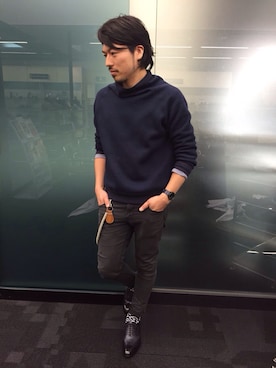 「ウィングチップ」｜たっぺいさん（メンズ・173cm）の秋コーディネート