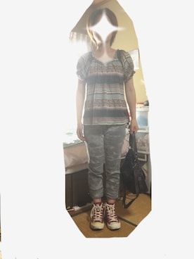 「STYLE BASIC（スタイルベーシック）のアイテム」を使った、megupeeさん（レディース・152cm）の秋コーディネート