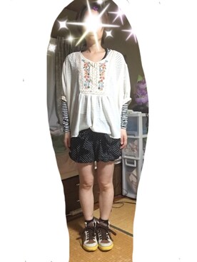 「Topper（トッパー）のアイテム」を使った、megupeeさん（レディース・152cm）の秋コーディネート