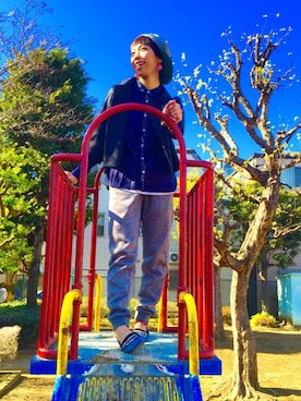 ゆごさん（レディース・159cm）の冬コーディネート