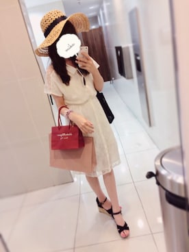 「MERCURYDUO（マーキュリーデュオ）のアイテム（シャツワンピース）」を使った、ᵐ ⁱ ᵏ ᵅ ⑅°さん（レディース・156cm）の冬コーディネート