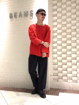 「MENS」｜inata shinyaさん（メンズ・174cm）の秋コーディネート