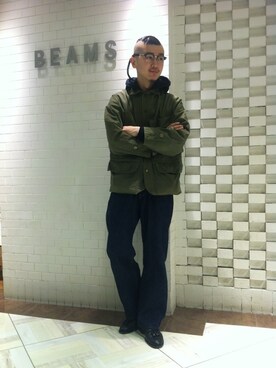 「MENS」｜inata shinyaさん（メンズ・174cm）の秋コーディネート