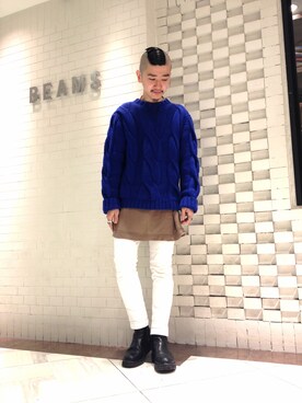 「MENS」｜inata shinyaさん（メンズ・174cm）の秋コーディネート