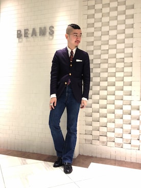 「MENS」｜inata shinyaさん（メンズ・174cm）の冬コーディネート