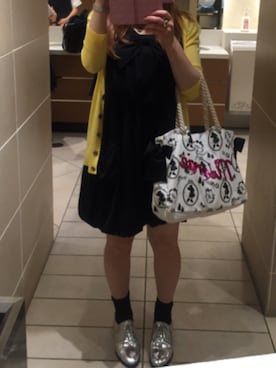 「abc une face（アーベーセーアンフェイス）のアイテム（ワンピース/ドレス）」を使った、のん様さん（レディース・151cm）の夏コーディネート