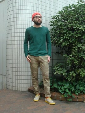 岡田さん（メンズ・180cm）の春コーディネート