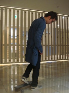 岡田さん（メンズ・175cm）の秋コーディネート