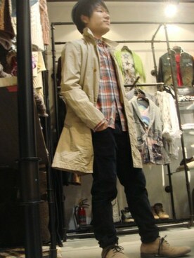 岡田さん（メンズ・170cm）の秋コーディネート