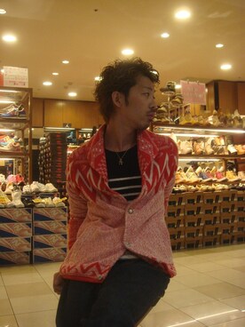 岡田さん（メンズ・175cm）の春コーディネート