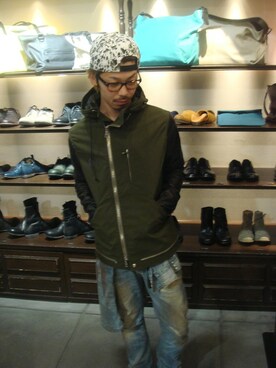 岡田さん（メンズ・175cm）の春コーディネート