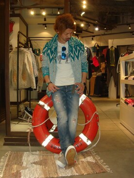 岡田さん（メンズ・175cm）の春コーディネート