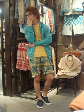 岡田さん(メンズ・175cm)の夏コーディネート