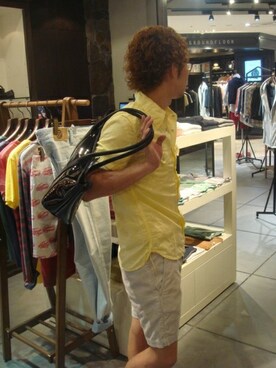 岡田さん（メンズ・175cm）の夏コーディネート