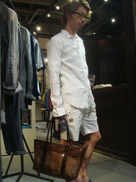 岡田さん（メンズ・175cm）の夏コーディネート