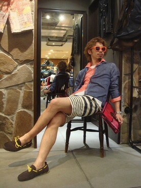 岡田さん（メンズ・175cm）の夏コーディネート