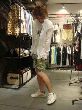 岡田さん（メンズ・175cm）の夏コーディネート