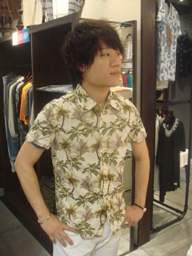 岡田さん（メンズ・168cm）の夏コーディネート