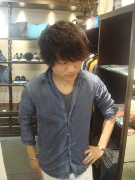 岡田さん（メンズ・168cm）の夏コーディネート