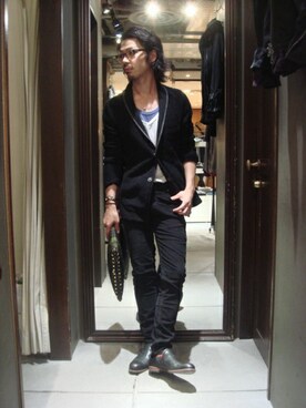 岡田さん（メンズ・175cm）の秋コーディネート