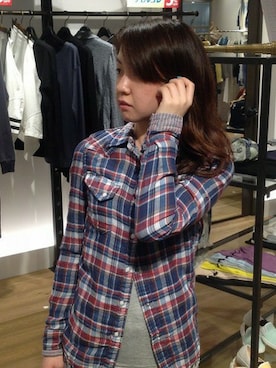 岡田さん（レディース・160cm）の春コーディネート