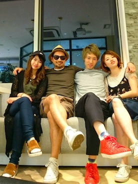 「NANO universe（ナノユニバース）のjunhashimoto nano・universe/JH レイヤード クルーネックTEE（Tシャツ/カットソー）」を使った、taro   さん（メンズ・165cm）の秋コーディネート