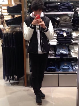 「The Herschel Supply Co. Brand（ハーシェルサプライ）のアイテム」を使った、MaeTetuさん（メンズ・177cm）の冬コーディネート
