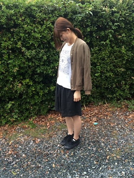 晴ちゃんさん（レディース・160cm）の秋コーディネート