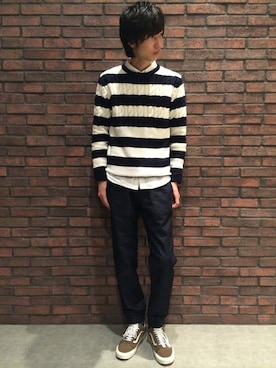 佐藤【RAGEBLUE】さん(メンズ・178cm)の冬コーディネート