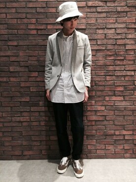 「RAGEBLUE（レイジブルー）のアイテム（その他アウター）」を使った、佐藤【RAGEBLUE】さん（メンズ・178cm）の春コーディネート