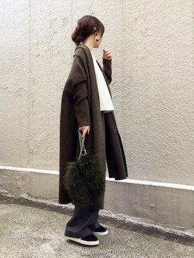 ari☆さん(レディース・154cm)の冬コーディネート