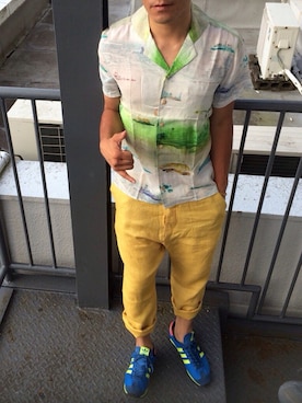 「IRIE by Irielife」｜JUN 4 SHOT(FIREBALL)さん（メンズ・172cm）の夏コーディネート