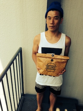 「IRIE by Irielife」｜JUN 4 SHOT(FIREBALL)さん（メンズ・172cm）の夏コーディネート