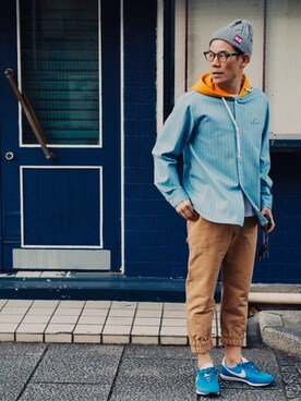 「IRIE（イリエ）のアイテム（帽子）」を使った、JUN 4 SHOT(FIREBALL)さん（メンズ・172cm）の冬コーディネート