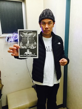 JUN 4 SHOT(FIREBALL)さん(メンズ・172cm)の冬コーディネート
