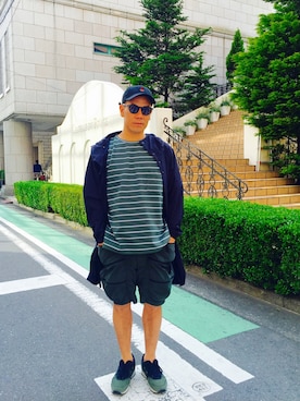JUN 4 SHOT(FIREBALL)さん（メンズ・172cm）の春コーディネート