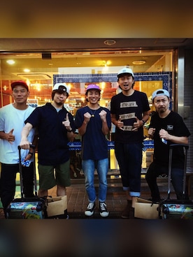 「IRIE（イリエ）のアイテム」を使った、JUN 4 SHOT(FIREBALL)さん（メンズ・172cm）の夏コーディネート