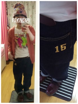 「aiko」｜「アイテム（ニットキャップ/ビーニー）」を使った、mayuさん（レディース・146cm）の夏コーディネート