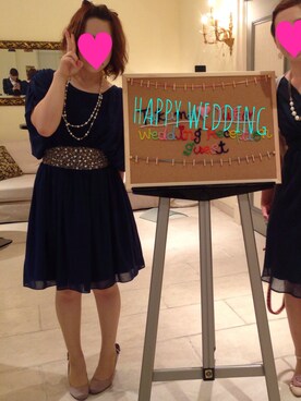 「STRAWBERRY-FIELDS（ストロベリーフィールズ）のアイテム（アクセサリー）」を使った、emiさん（レディース・154cm）の秋コーディネート