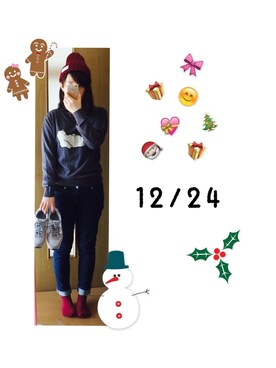 smmさん(レディース・163cm)の冬コーディネート