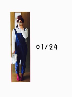 smmさん（レディース・163cm）の冬コーディネート