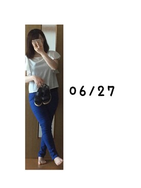 smmさん（レディース・163cm）の夏コーディネート