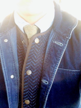 「RRL（ダブル アール エル）のアイテム（フォーマルスーツ/小物）」を使った、meinooyajiさん（メンズ・167cm）の冬コーディネート