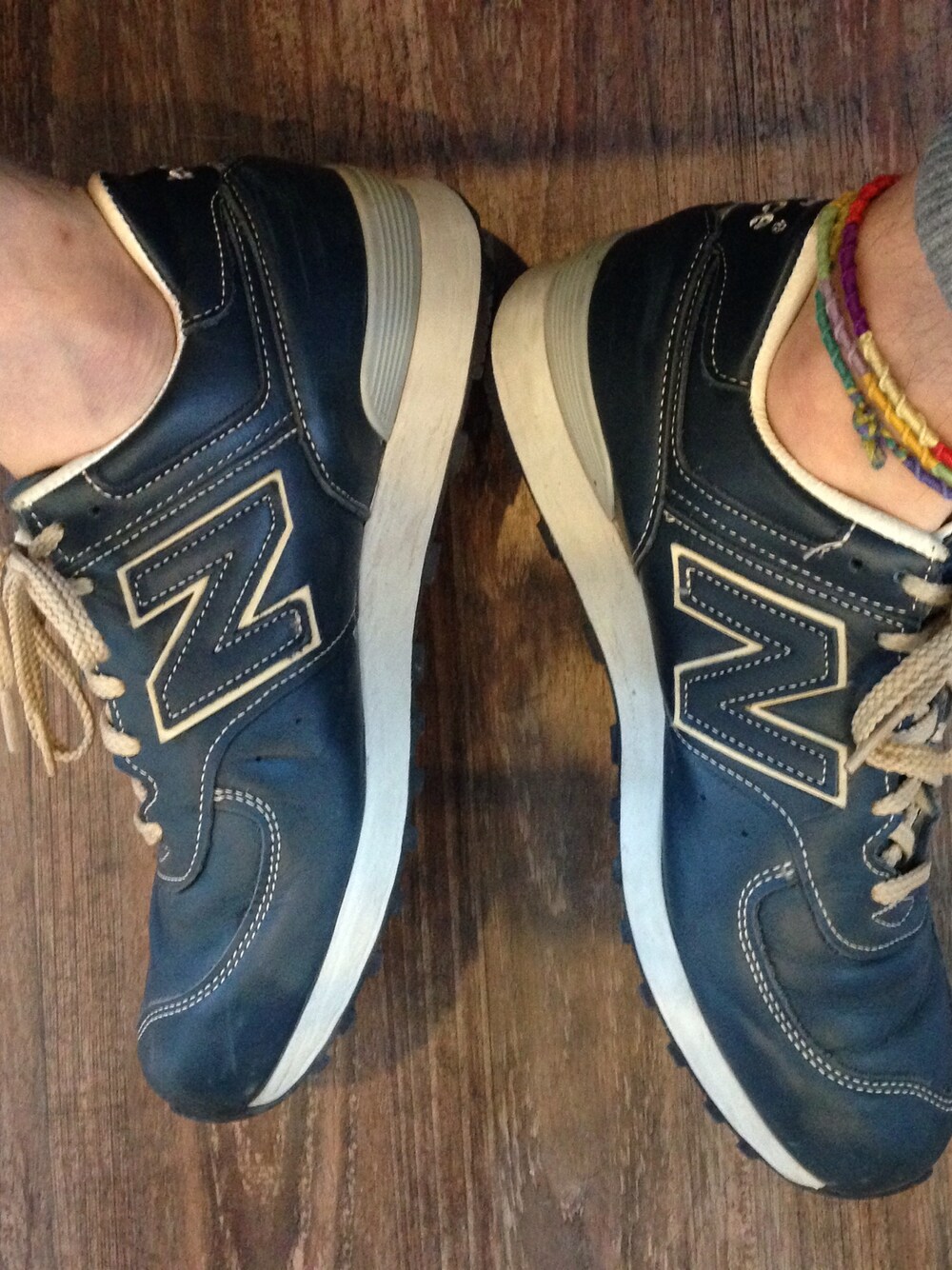「ＮＢ、ニューバランス」｜「NEW BALANCEのNB576UK（スニーカー、ブルー系）」を使った、peasさん（メンズ・173cm）の秋コーディネートの1枚目の写真