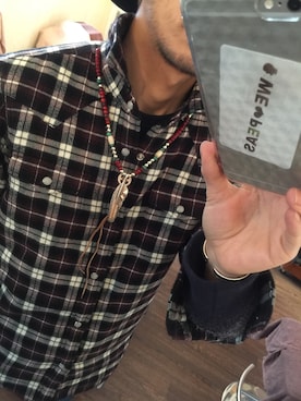 「T&Y（ティーアンドワイ）のアイテム（アクセサリー）」を使った、peasさん（メンズ・173cm）の冬コーディネート