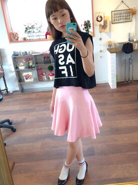 michikoさん（レディース・158cm）の夏コーディネート